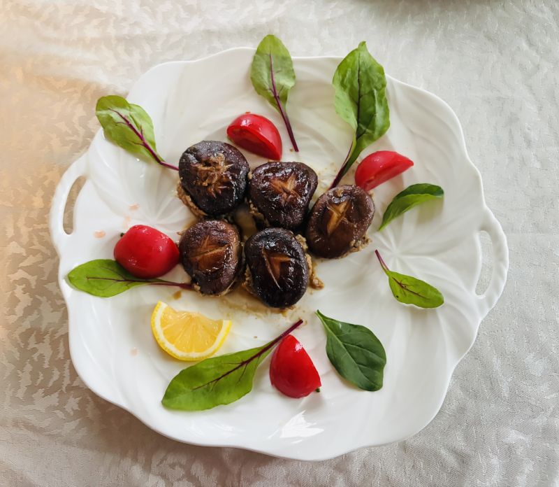 椎茸ハンバーグ