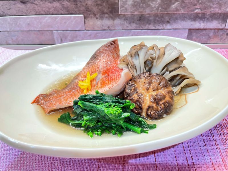 春の味わい！キノコと赤魚の煮つけ♪
