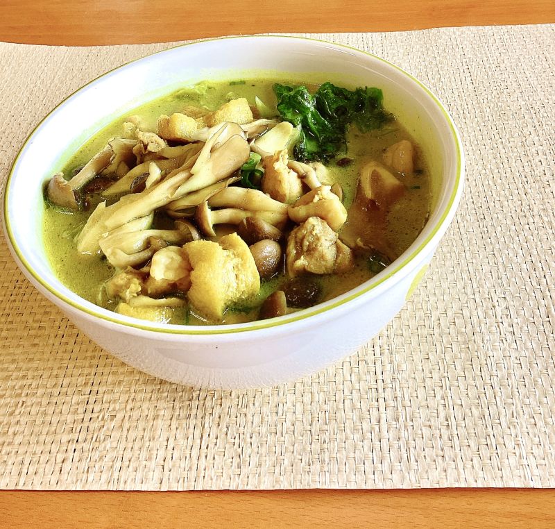 きのこたっぷりカレーフォー