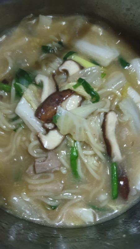 きのこラーメン