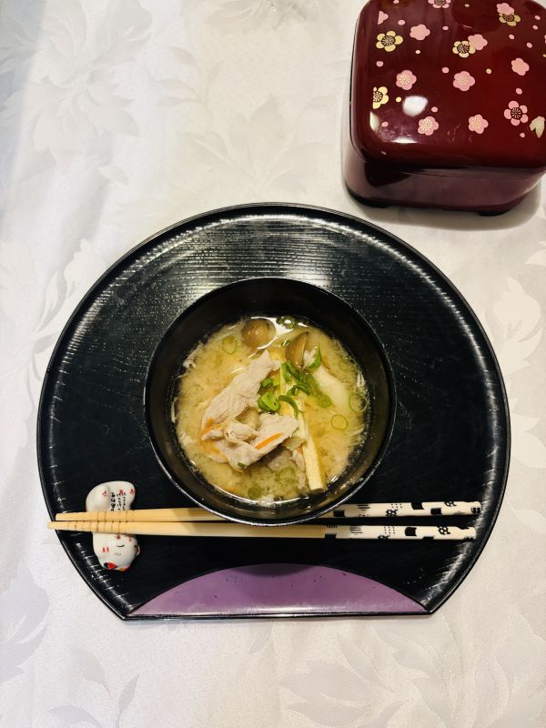 きのこたっぷり豚汁