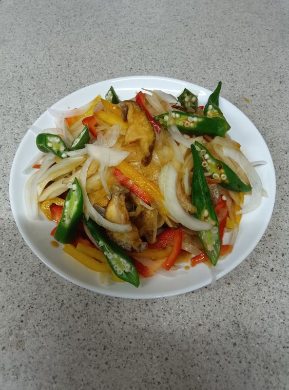 時短簡単さっぱり椎茸サラダ