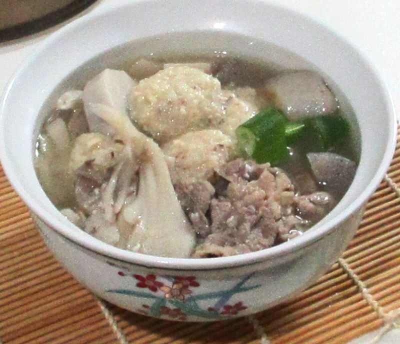 どんこ団子入り芋煮