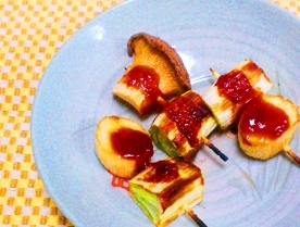 韓流☆きのこ串