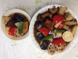 温野菜オイスター漬け