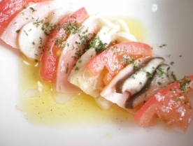 きのこのオシャレカルパッチョ