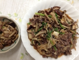 色々きのこ炒煮