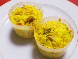 きのこのマスタードケークサレ