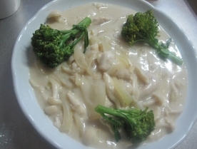 きのこのクリーム煮