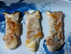 豚とエリンギの３種焼き