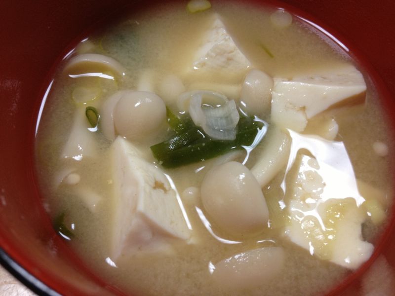 定番☆きのこのお味噌汁