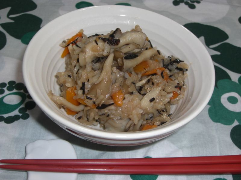 簡単！まいたけ炊き込みご飯