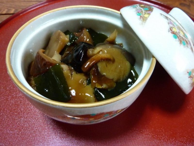 天然きのこの佃煮