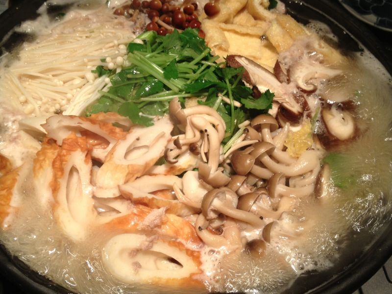 夏のスタミナ！きのこたっぷりちゃんこ鍋