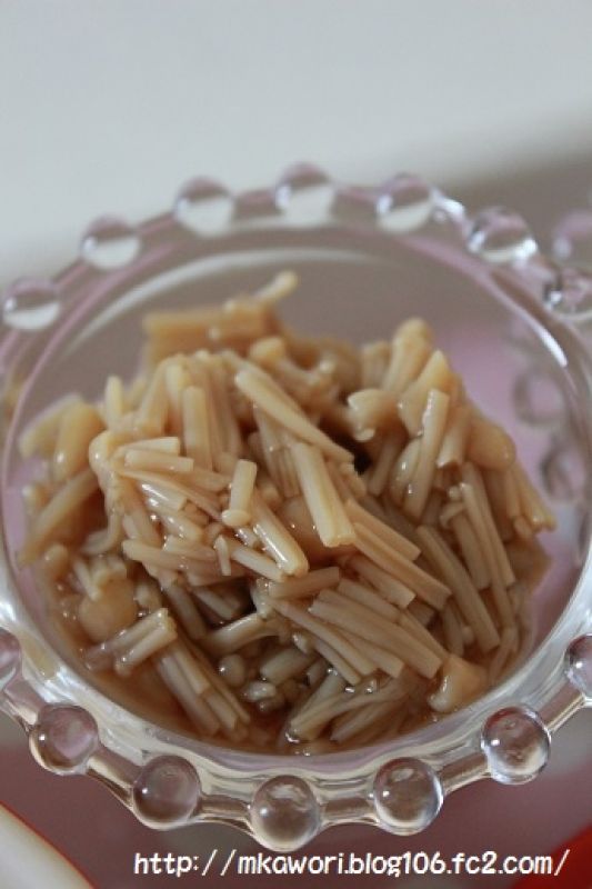 えのきだけの醤油煮