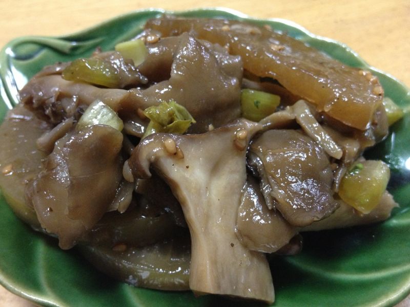 きのこと大根のほっこり煮物