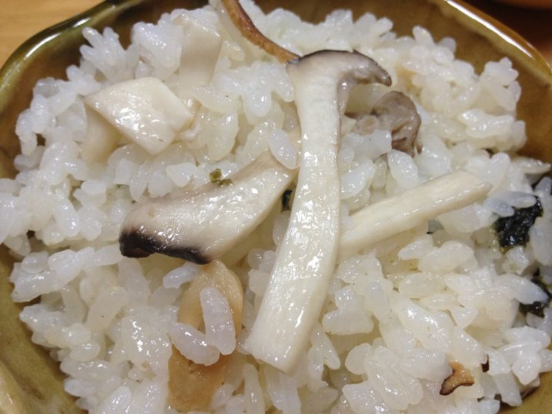 エリンギで☆まるで松茸ご飯!?