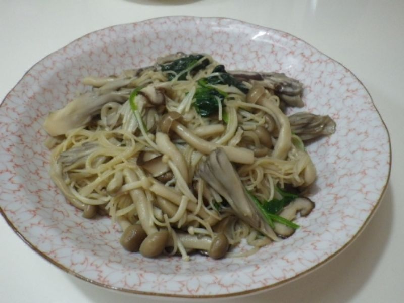 きのこたっぷり焼きビーフン