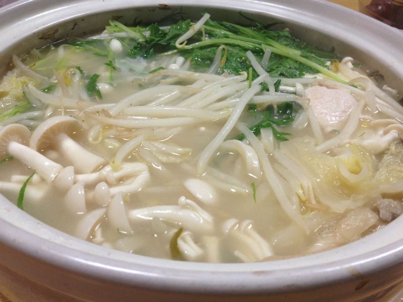 白食材の簡単♡ヘルシー鍋