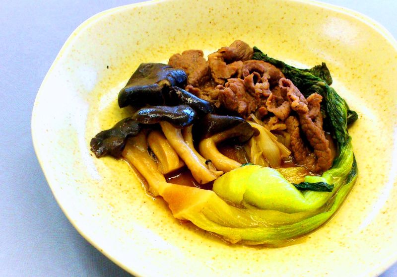 霜降りひらたけのすき煮