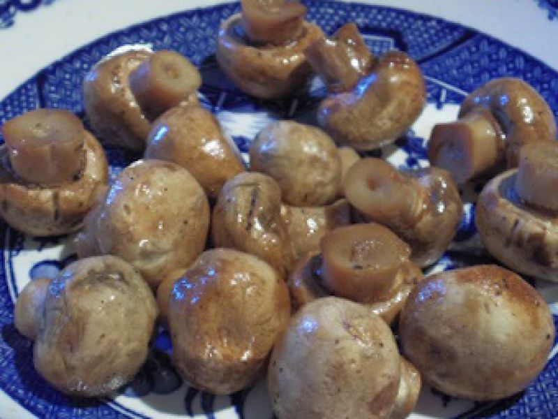 マッシュルームの燻製サラダ