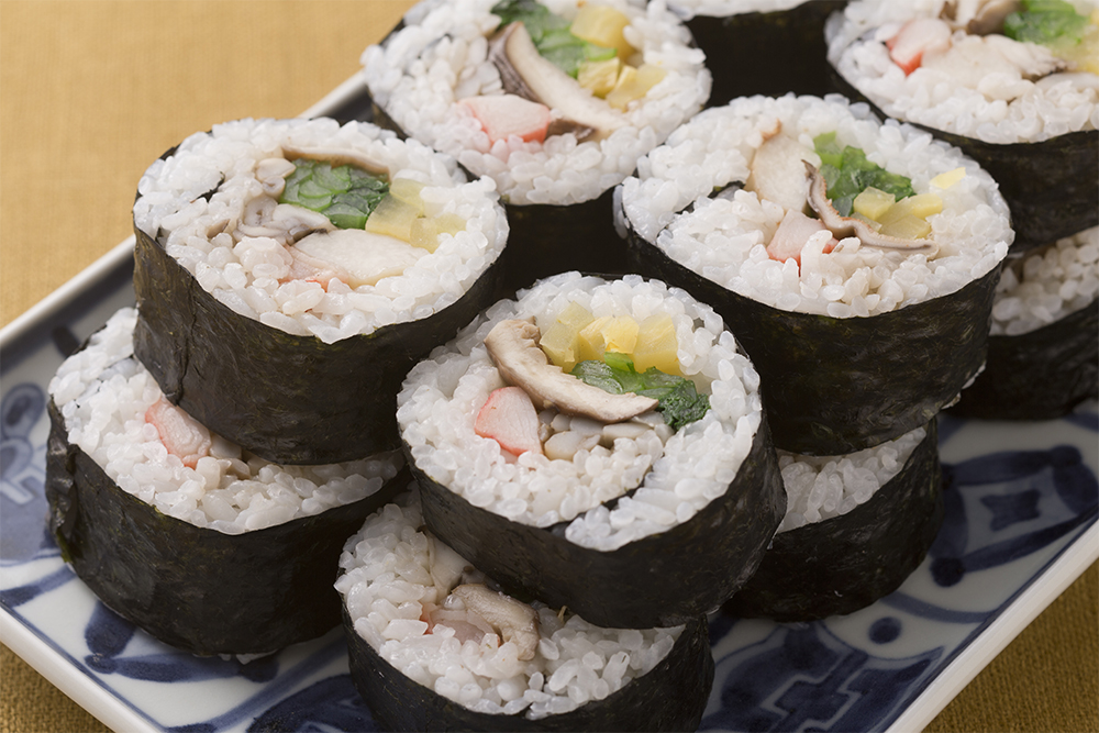 我が家の定番!きのこde海苔巻き