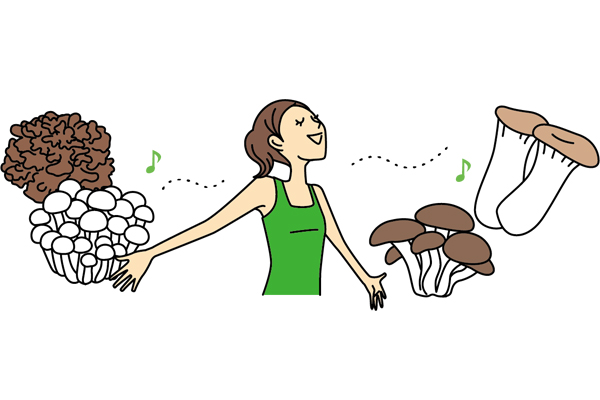 きのこの栄養素「GABA」についてご紹介！