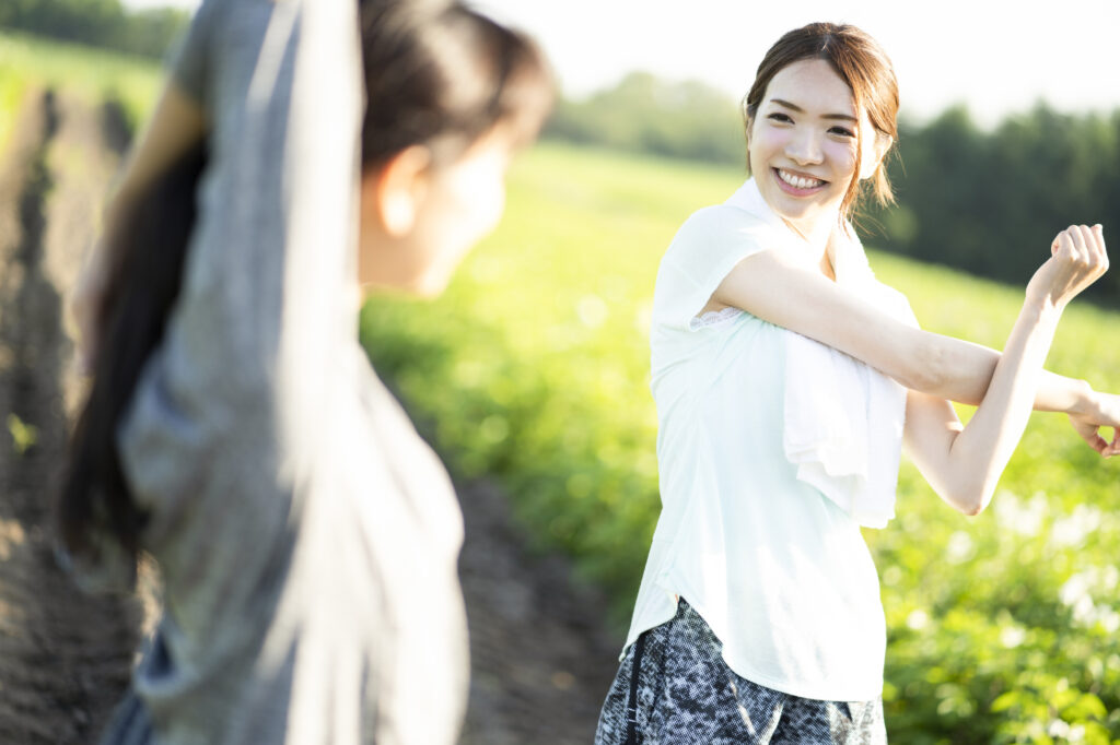 夏休みは『家族や友人と一緒に楽しむ』トレーニング！！