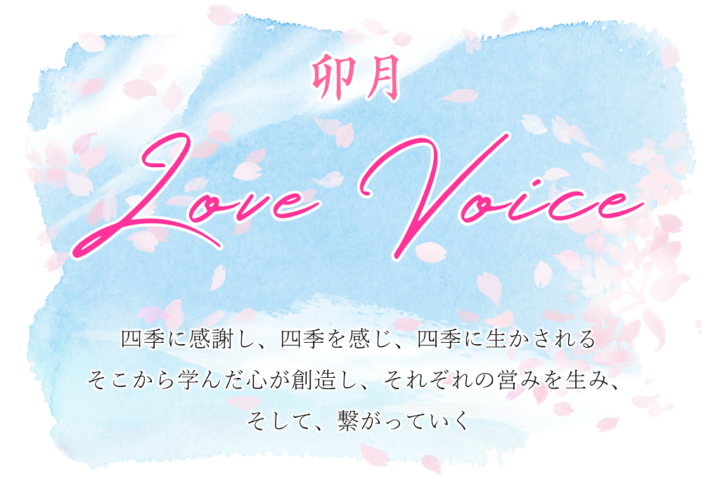 LOVE VOICE 4月