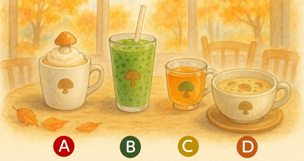 【きのこde心理テスト】寒さが深まる季節、あなたの心を温めてくれるキーパーソンは？