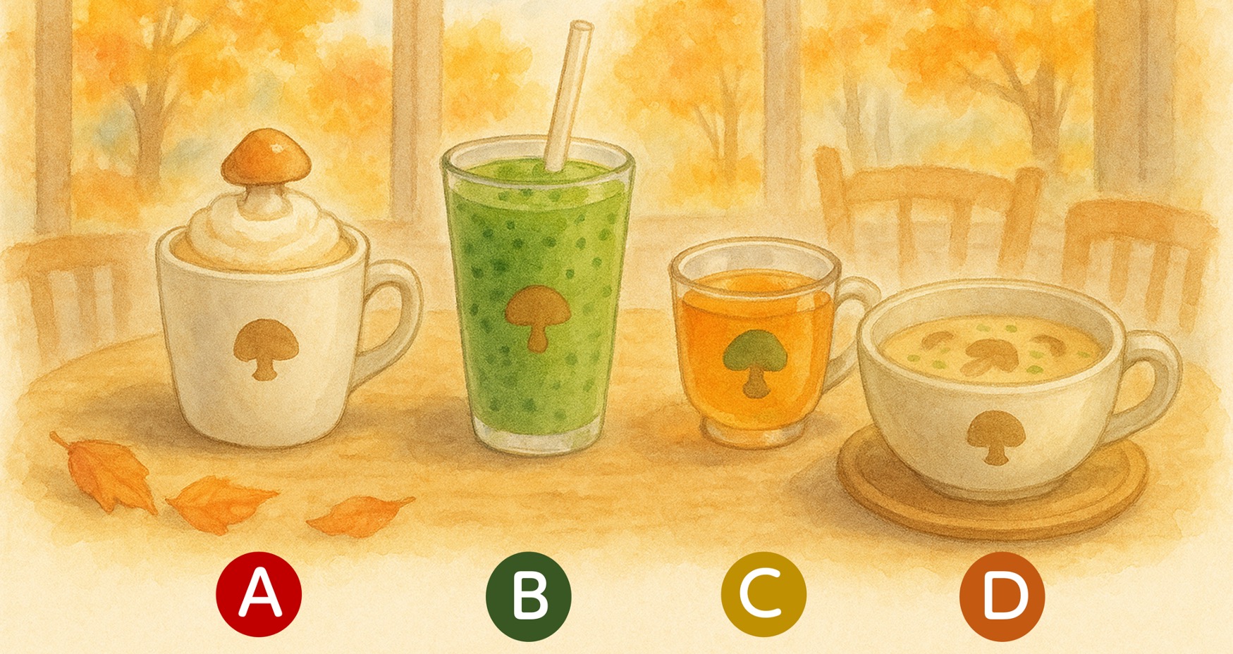 きのこde心理テスト