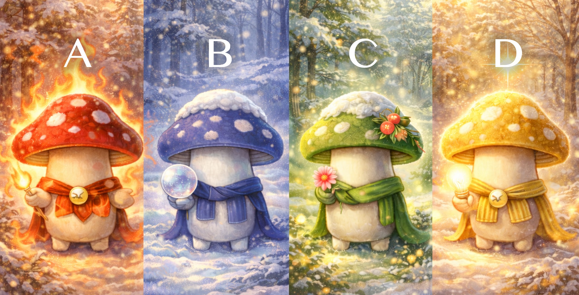 きのこde心理テスト