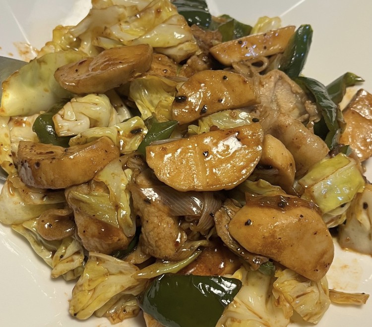 写真：E・Y（新潟県）の菌活の様子