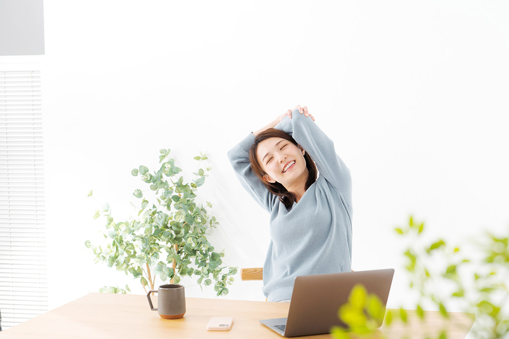 定期的に身体を動かす