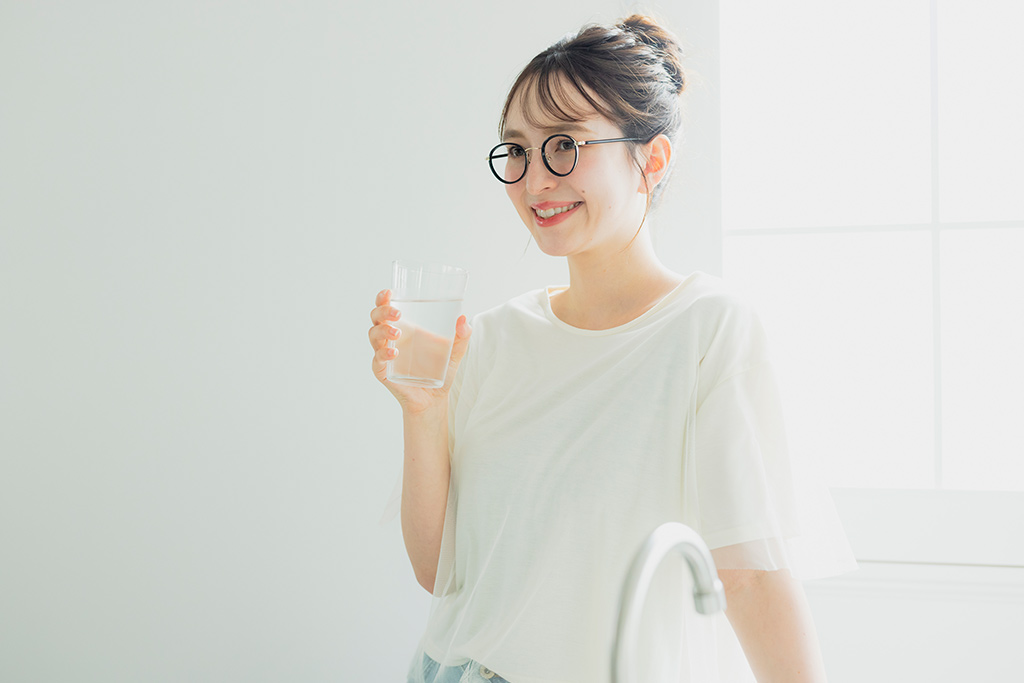 こまめに水分を摂る