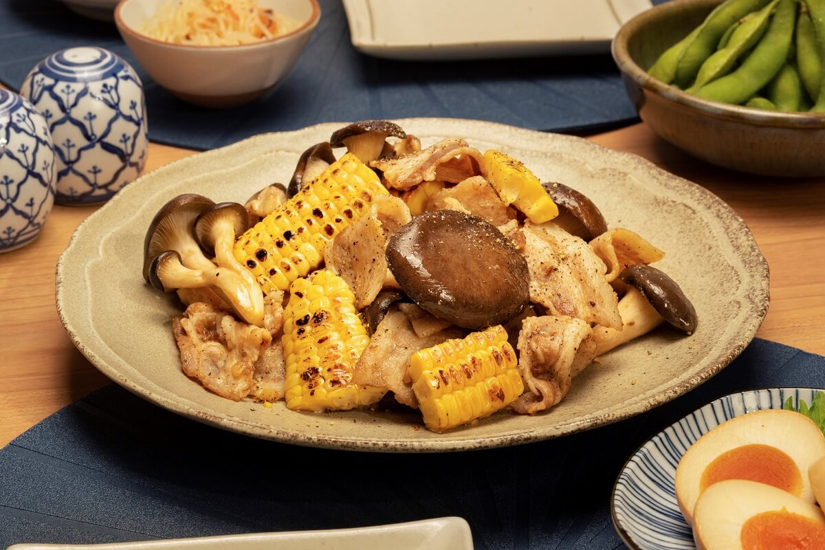 しっかり食べて栄養補給！旬のとうもろこしを使った贅沢な一品！(2024/7/24)