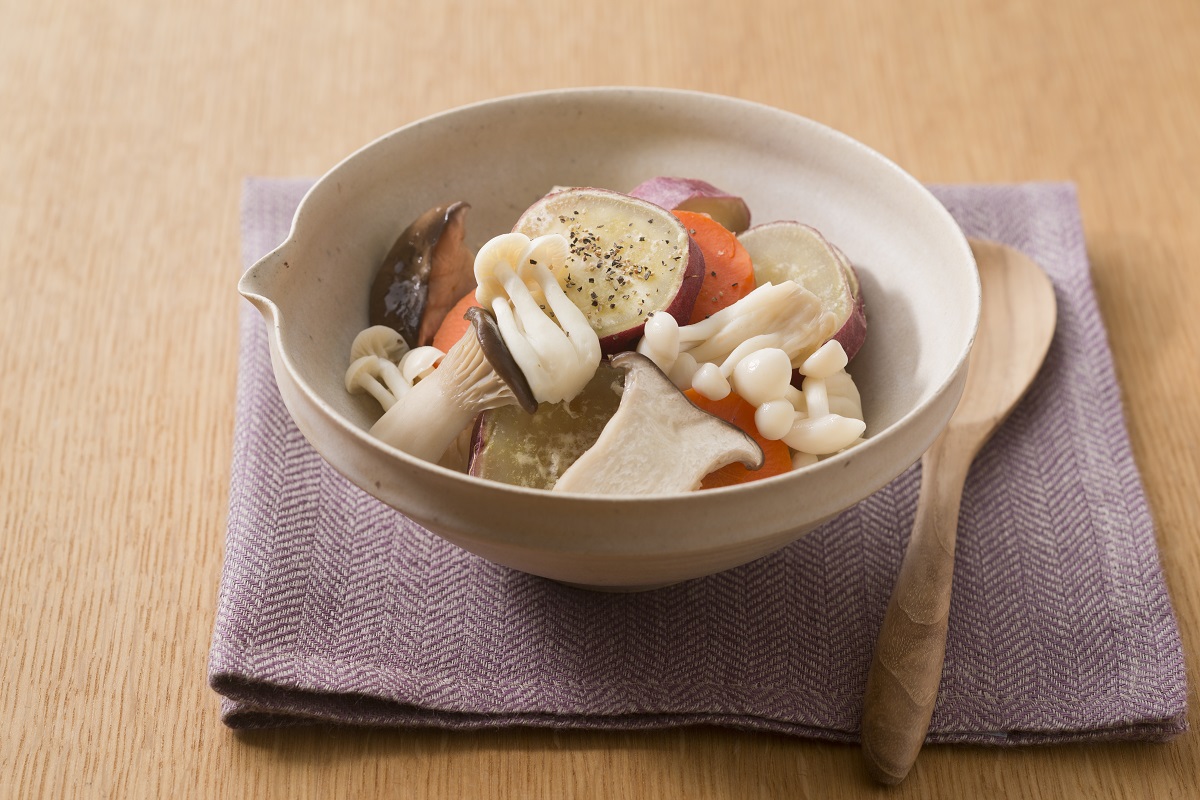 きのことおさつのほっこり煮☆【2025-10-08】