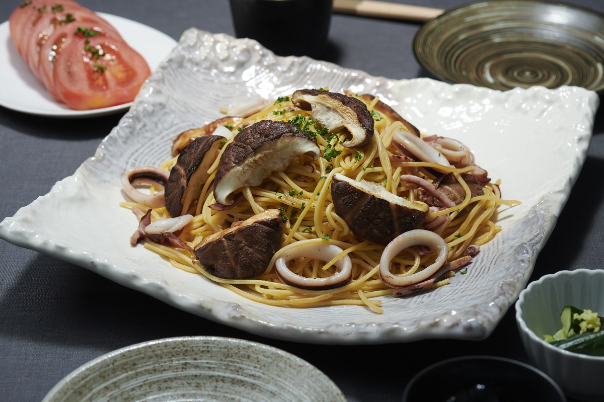 いつものパスタを一工夫！塩辛パスタ！(2025.10.17)