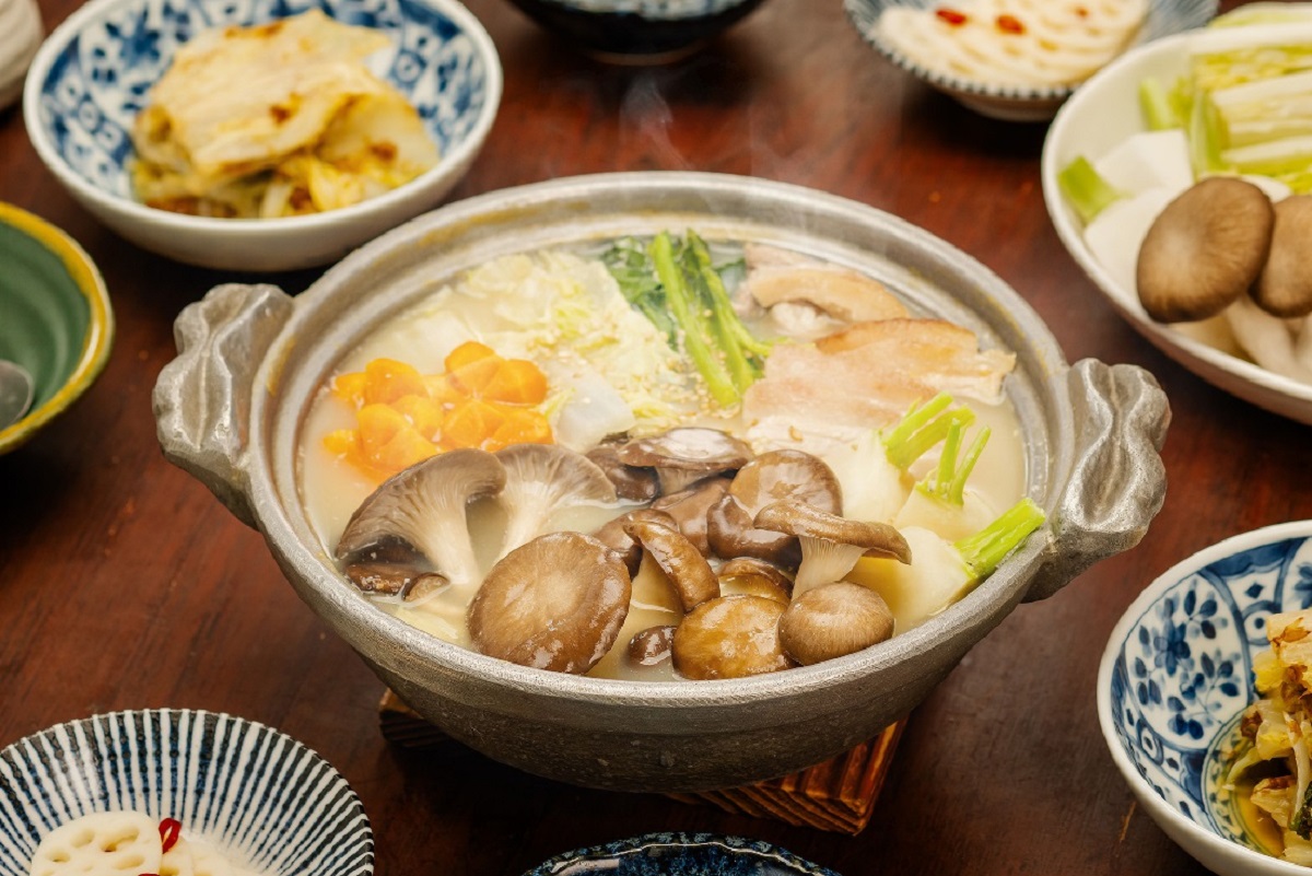 霜降りひらたけの豆乳鍋♪【2025-10-27】