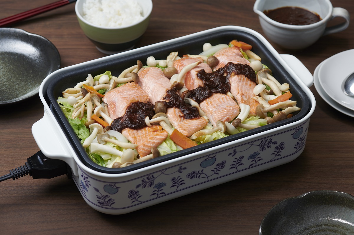 きのこたっぷりちゃんちゃん焼き