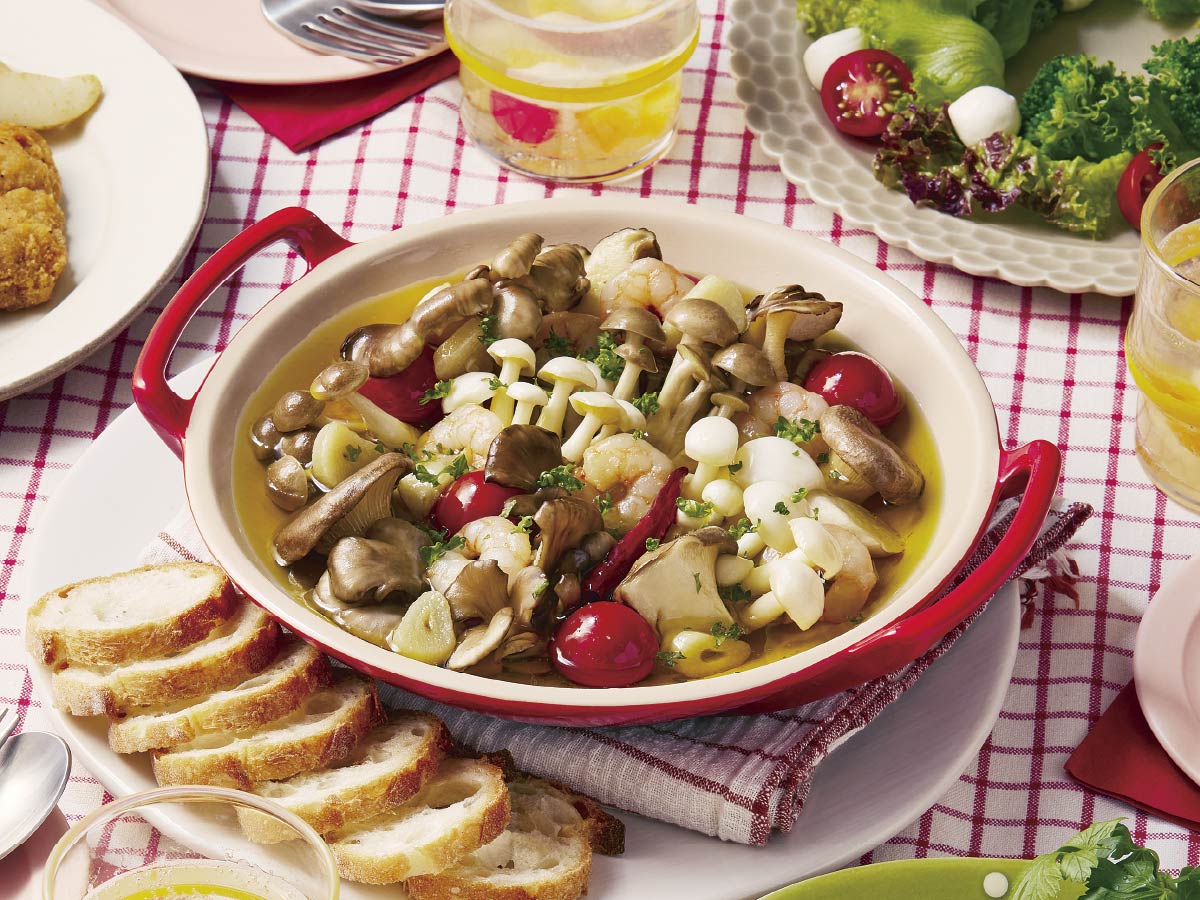 きのこのアヒージョ♪【2025-11-07】