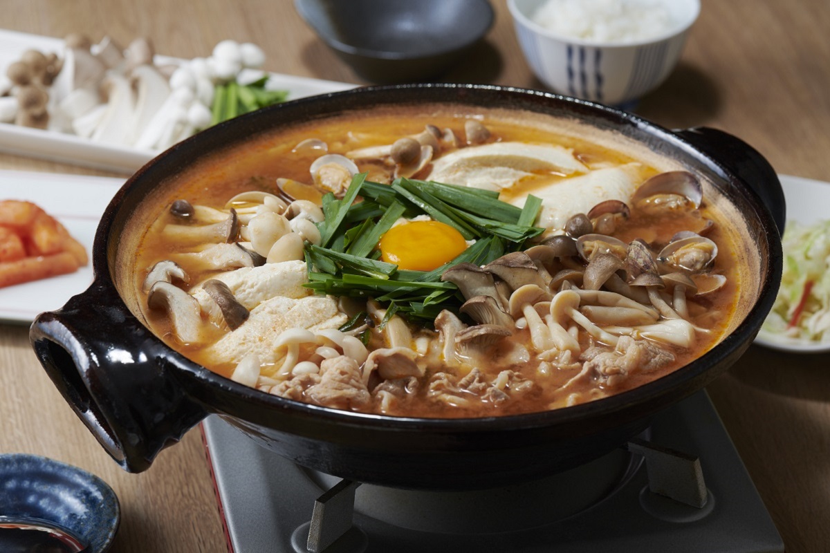 きのこたっぷりスンドゥブチゲ（2025.11.20)