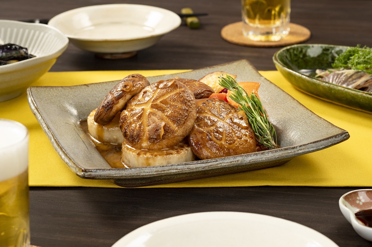 生どんこと大根のステーキ