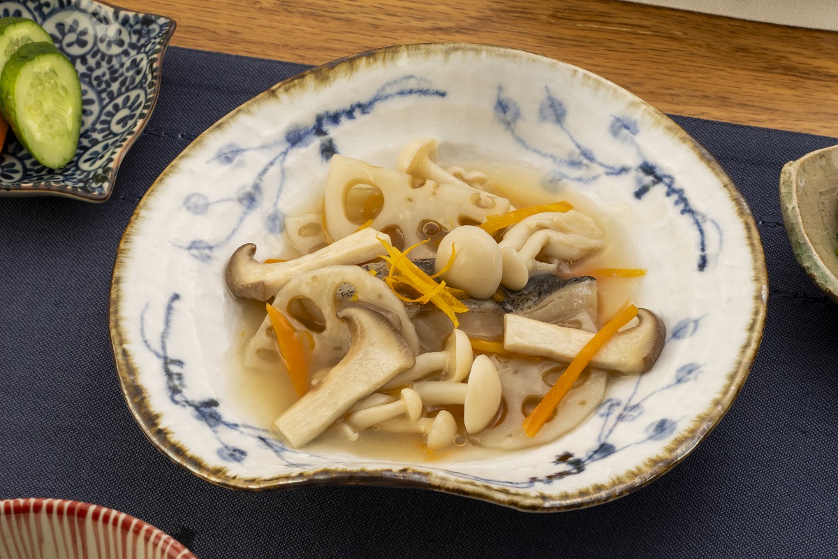 鱈のきのこ柚子あんかけ【2026.01.13】