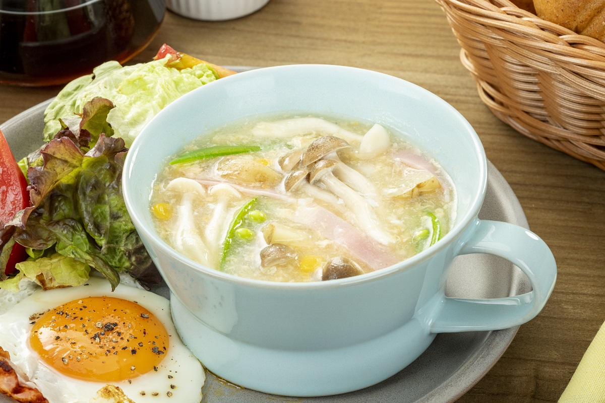 きのこのスイートコーンスープ(2026.02.17)