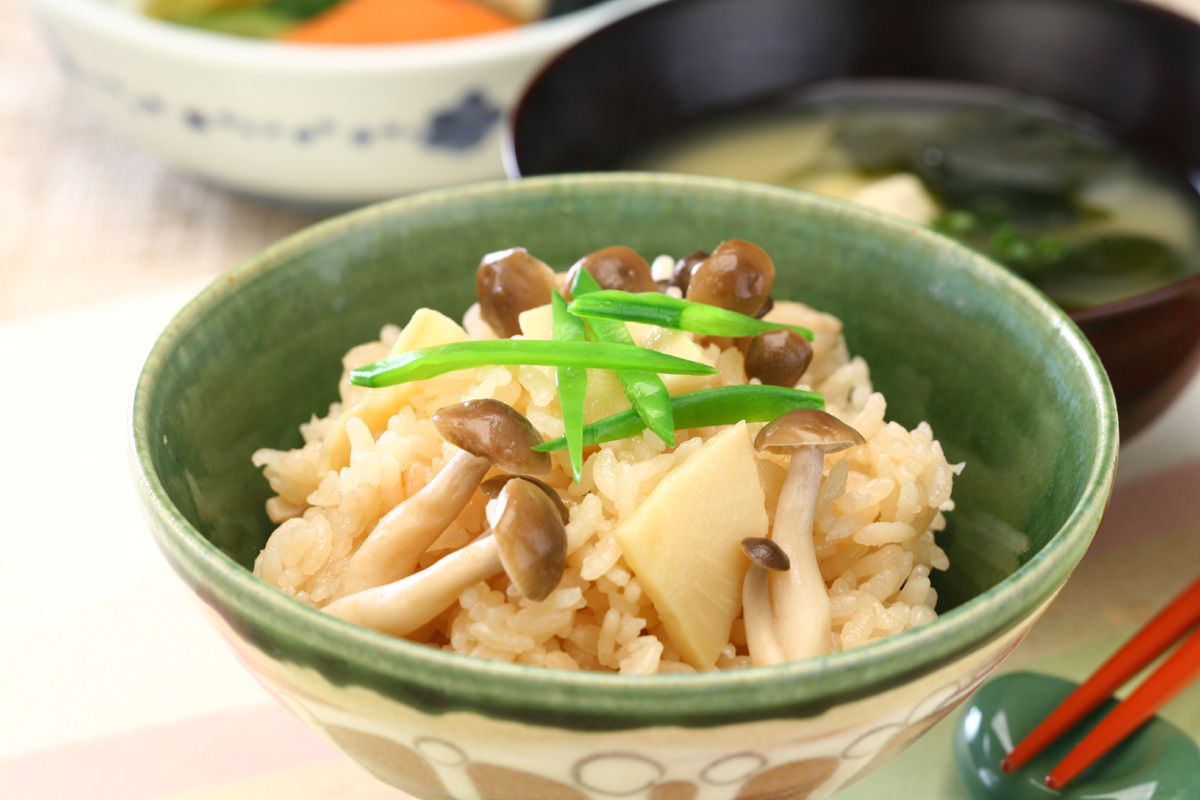 きのこと筍の炊き込みご飯☆【2026-03-04】