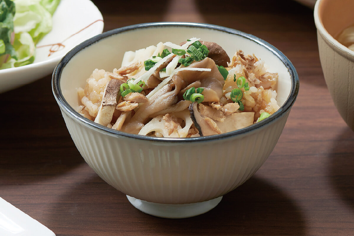 まいたけ炊き込みご飯