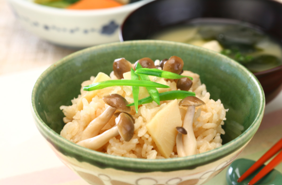 きのこと筍の炊き込みご飯（2026/5/20)