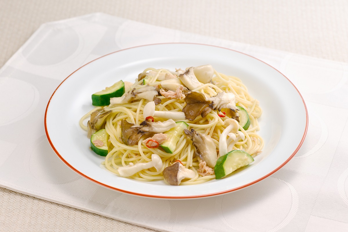 きのことズッキーニのパスタ♪【2026-08-25】