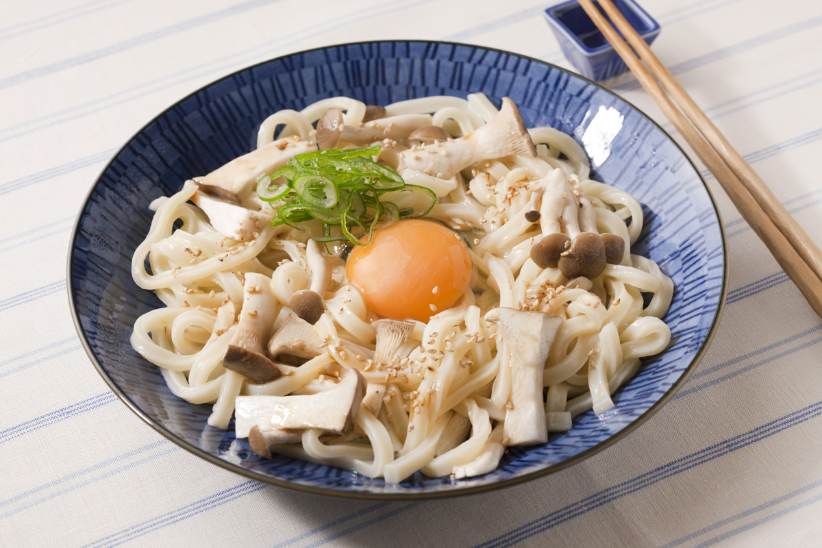 きのこたっぷり！年明けうどん